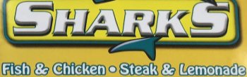 Logo of Shark's Fish & Chicken in Conway, AR